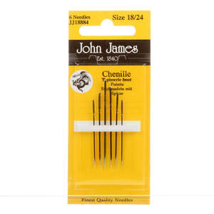 Stitching Other Patterns: John James Chenille Embroidery Needles