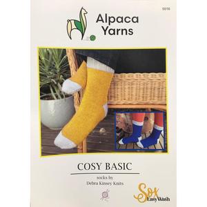 5016 Cosy Basic Sox Easy Wash 4ply Knitting Pattern