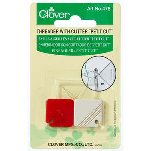 Clover: Clover "Petit Cut" Threader with Cutter