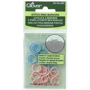 Clover: Clover Stitch Ring Markers