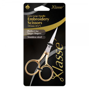 Embroidery Scissors with Extra Large Handles 10.5cm