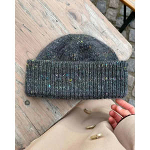 Terrazzo Hat Knitting Pattern by PetiteKnit