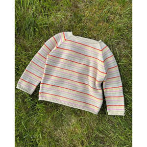 Frankie Sweater Junior Knitting Pattern by PetiteKnit