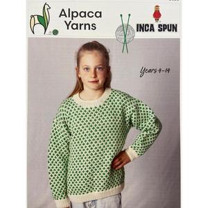 Alpaca Yarns: 2639 Slip Stitch Sweater Knitting Pattern