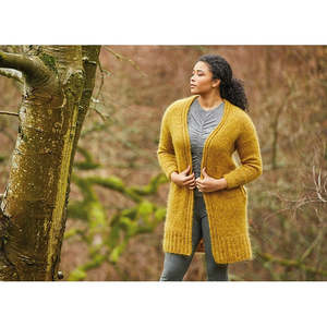 Rowan Yarns: Rowan Horizon Long Cardigan Knitting Pattern