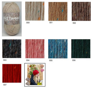 Wild Tweed textured 100% Merino 8 ply - 100 grams / 300 metres