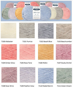 Patons Aria 12ply Wool blend - 100 grams / 170 metres