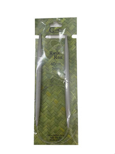 Circular Knitting Needles - 60cm length - 6.50mm to 10.00mm - Aluminium