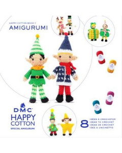 DMC Happy Cotton Book 7 Christmas Duos - Amigurumi