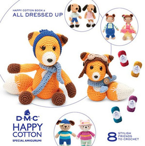 Products: DMC Happy Cotton Book 2 All Dressed Up - Amigurumi