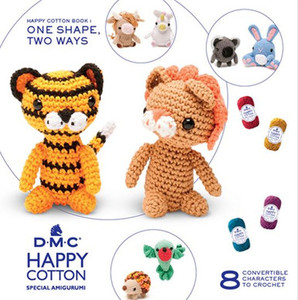 DMC Happy Cotton Book 1 One Shape Two Ways - Amigurumi