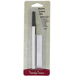 Products: HA293 - Name Label Kit - Pen & fusible name tape for ironing or sewing