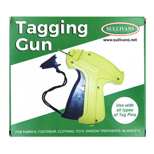 NEW Tagging Gun, extra tags & spare needles - for Garment Labels or Curtain Linings