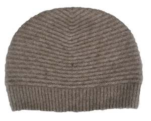 Angora: Angora Fleece Stripe Beanie