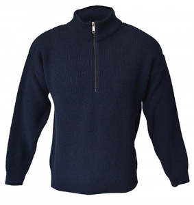 Workwear: Fisher Rib Zip Neck