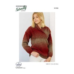 Jerseys: N1552 Jumper with Fold-Over Collar