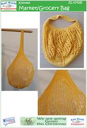 Sweaters: Knitted Grocery/Market Bag Digital Download