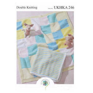 Blankets: UKHKA 246 Four Blankets 8ply