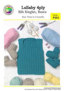 P283 Lullaby Rib Singlet & Boots