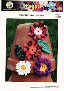 Miscellaneous: P102 Crocheted Flowers