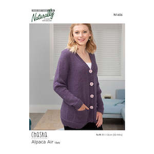 Jackets: N1606 V-Neck Jacket with Pockets