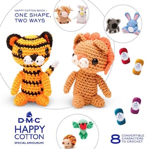 Toys: Happy Cotton Book 1 Amigurumi - One Shape, Two Ways