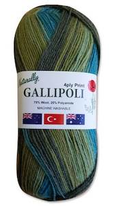 Sock Yarns: Naturally Gallipoli 4ply Prints (Shades 82445, 82451 & 104293 are on Sale - Mini Spring Sale)