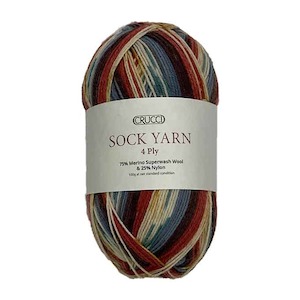 Sock Yarns: Crucci Sock Yarn 4ply