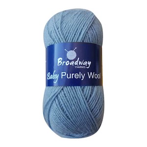 Baby Yarns: Broadway Baby Purely Wool 4ply
