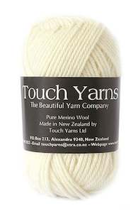 New Zealand Made Yarns: Touch Yarns 8ply Merino