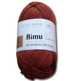 New Zealand Made Yarns: Zealana Rimu 8ply