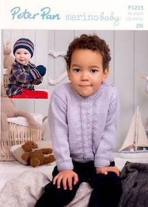 Hands: P1215 Guernsey Sweater, Fairisle Hat & Mitts