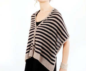 Shawls: Striped Shawl  2ply