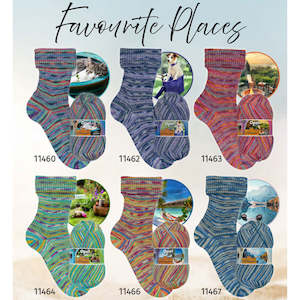 Sock Yarns: Opal Favourite Places
