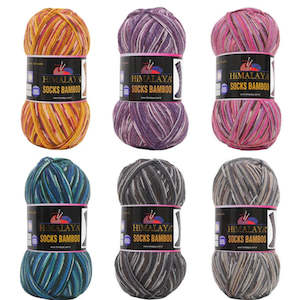 Sock Yarns: Himalaya Socks Bamboo