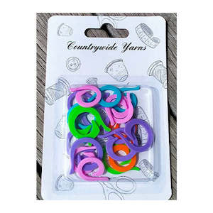 Stitch Markers: Countrywide Yarns Lock Pin Markers