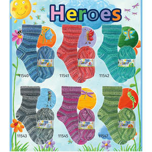 Sock Yarns: Opal Heroes