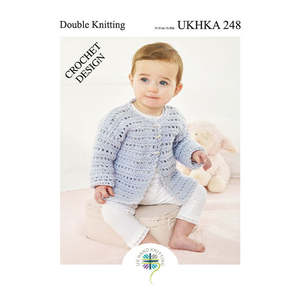 Patterns Crochet: UKHKA 248 Cardigans and Waistcoat