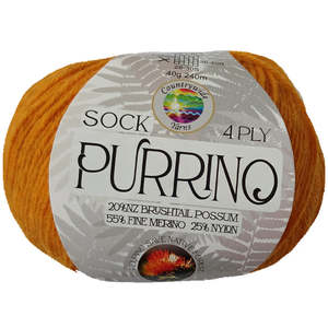 Socks: Countrywide Yarns Purrino 4ply Sock Yarn