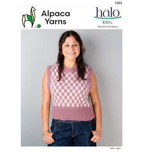 3303 Two Tone Vest - FREE PATTERN WITH YARN PURCHASE
