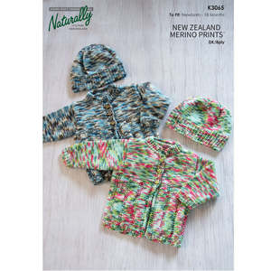 Sweaters: K3065 Jacket & Hat