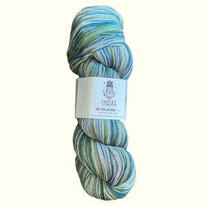 Sock Yarns: Chaska Sky Collection 4ply Printed Sock Yarn