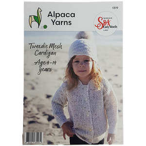 1319 Tweedie Mesh Cardigan Digital Download