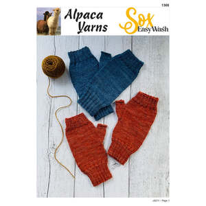 1308 Fingerless Mitts Digital Download