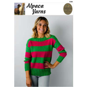 Patterns: 1144 Striped Sweater Digital Download