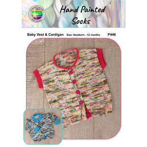 P446 Baby Vest & Cardigan
