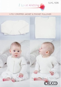 105* Cropped Jacket & Pocket Pullover