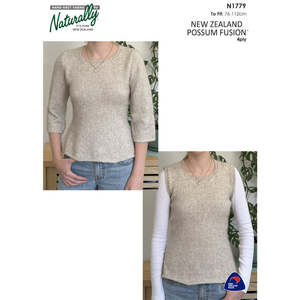 Patterns: N1779 Flared Sweater & Slipover
