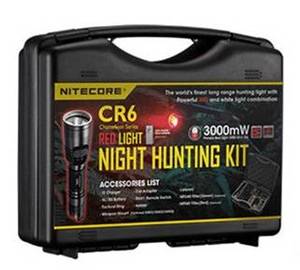 Brands: Nitecore CR6 Hunting Kit 3000mW Red