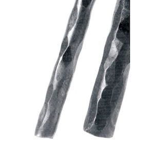 Italian Wrought Iron: Hand Hammered Bar - 3m Length